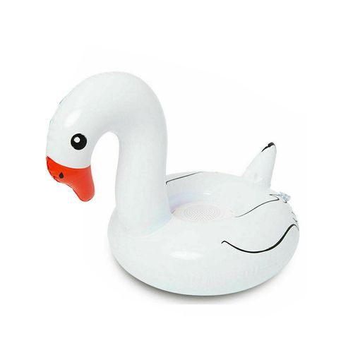 Soundz Waterproof Inflatable Flamingo Bluetooth Speaker Bath Pool[White]