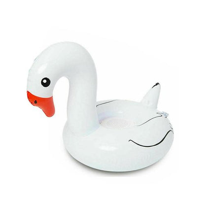 Soundz Waterproof Inflatable Flamingo Bluetooth Speaker Bath Pool[White]